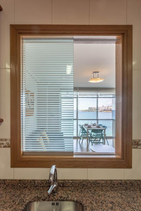 Apartamento En Primera Linea De Playa Riazor Ла Коруня Екстериор снимка